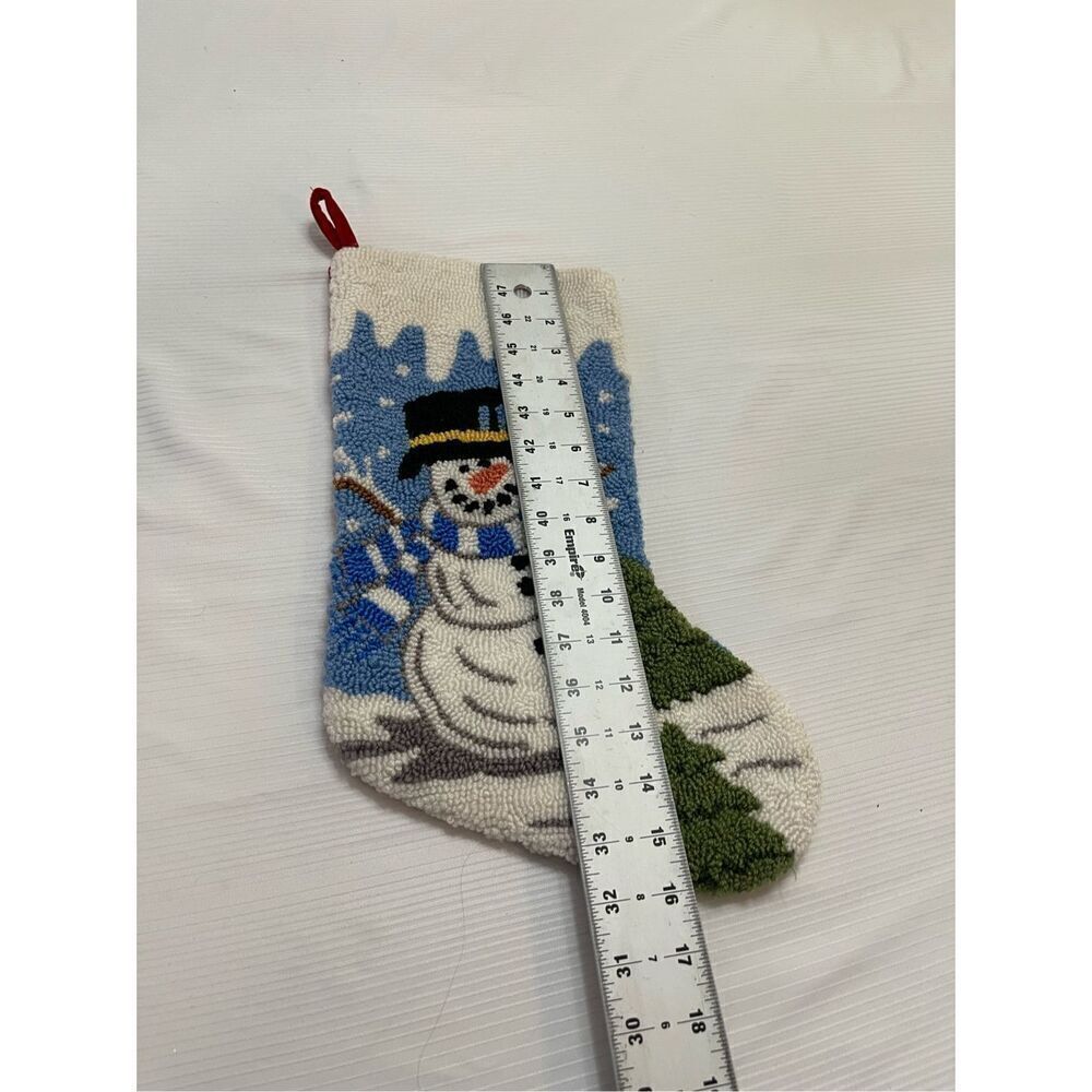 D&F Designs VTG Snowman Stocking - Picture 2 of 6
